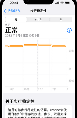 番阳镇iPhone手机维修如何在iPhone开启'步行稳定性通知'