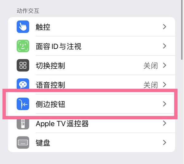 番阳镇苹果14维修店分享iPhone14 Plus侧键双击下载功能关闭方法 