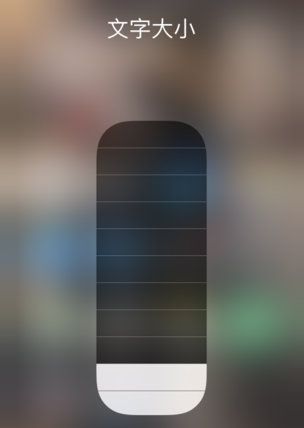 番阳镇苹果手机维修分享小技巧：在 iPhone 控制中心快速调节字体大小 